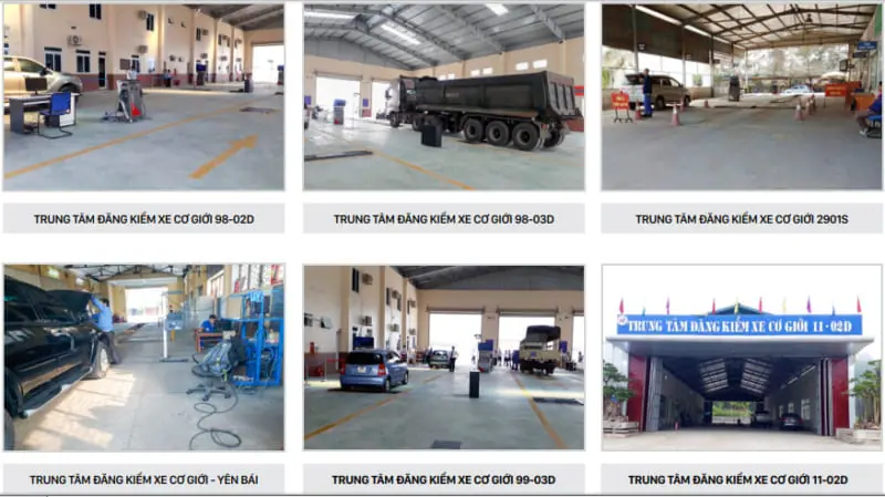 Dây chuyền thiết bị đăng kiểm xe cơ giới 20 Tấn 22 Hình ảnh một số trạm đăng kiểm xe cơ giới tiêu biểu Tân Phát ETEK đã thực hiện