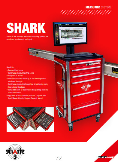 Thước đo điện tử Shark III (8 Cảm biến) SHA50GB
